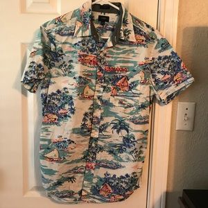 J crew short sleeve button down